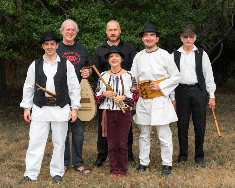 Szikra and friends at the 2nd Balkan Chestnut Festival in 2019